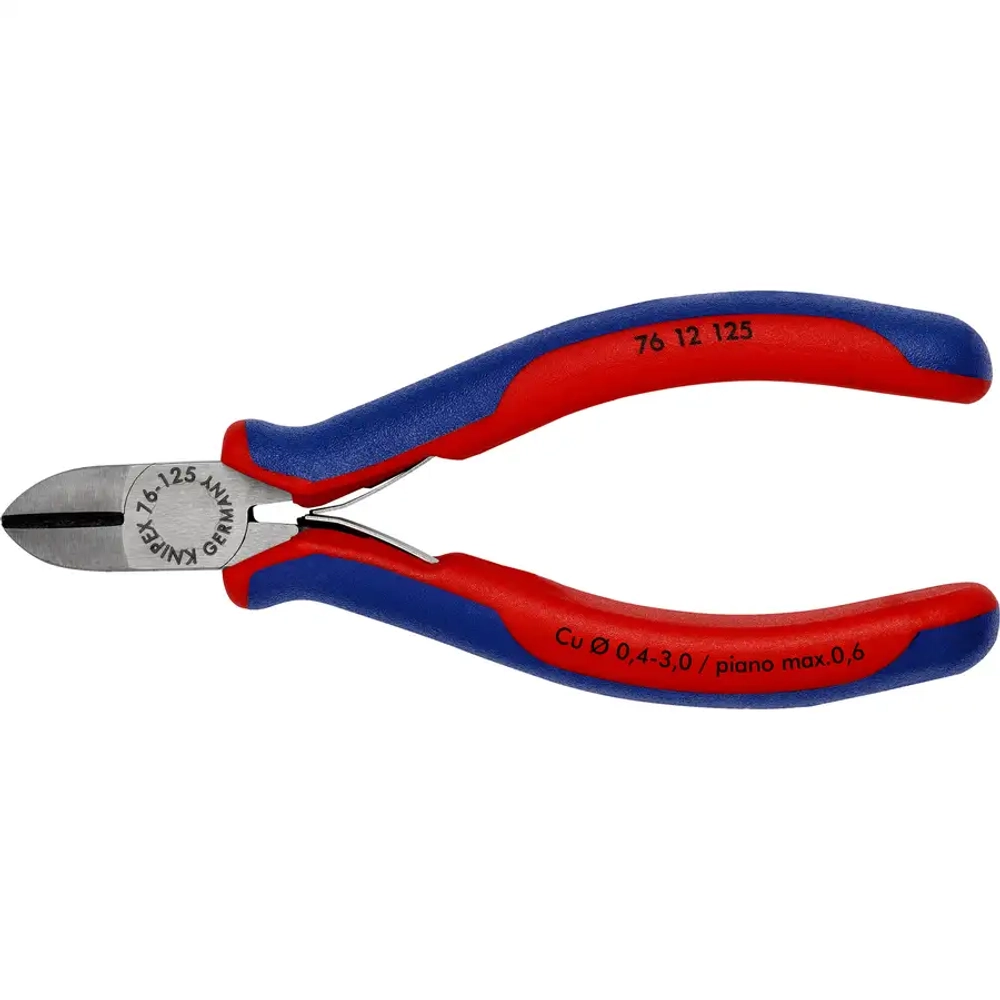 Кусачки боковые черненые 125 мм Knipex 76 12 125