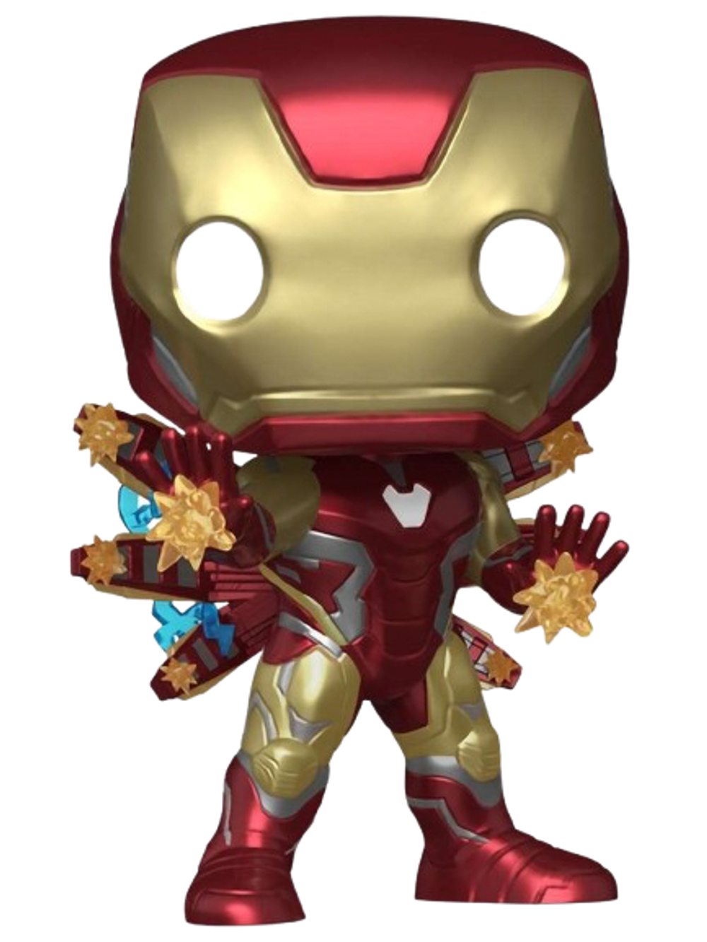 Фигурка Funko POP! Bobble Marvel Infinity Saga Avengers Endgame Iron Man (светится в темноте) (Exc)