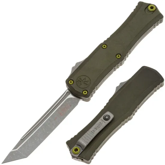 Нож Microtech Hera II Mini S / E 1704M-10DGG-U25 - рукоять алюминий, сталь - M390MK