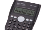 Калькулятор инженерный Cromex СX-240BK (155х80 мм), 240 функций, 10+2 разрядов, черный, 273832