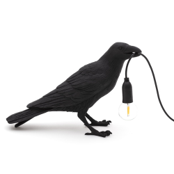 Настольная лампа Bird Waiting Black 14735