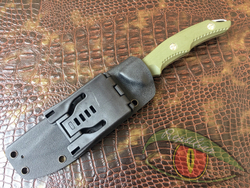 Нож STEELCLAW Каскад green