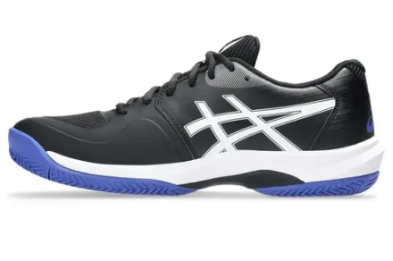 Мужские теннисные кроссовки Asics Game FF Clay/OC - black/white