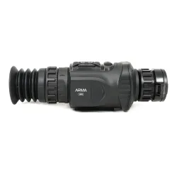 Тепловизионный прицел ARKON Arma LR25 / Аркон Арма ЛР 25 (с баллистическим калькулятором) - вид сбоку, логотип Arma LR25