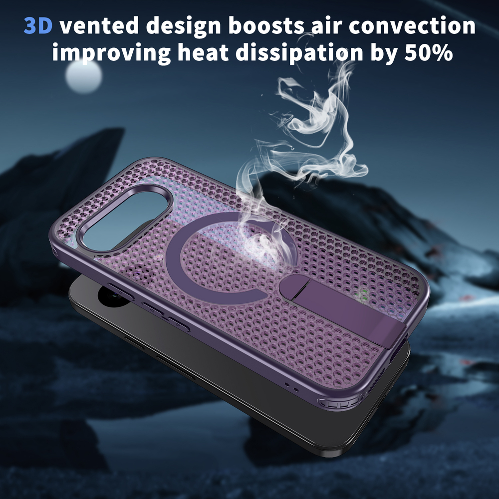 Прозрачный чехол Mesh Pro Magnetic Case для Google Pixel 9А