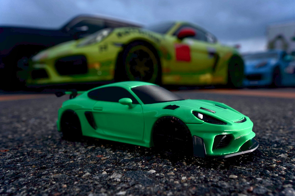 3D модель Porsche Катюши Racing