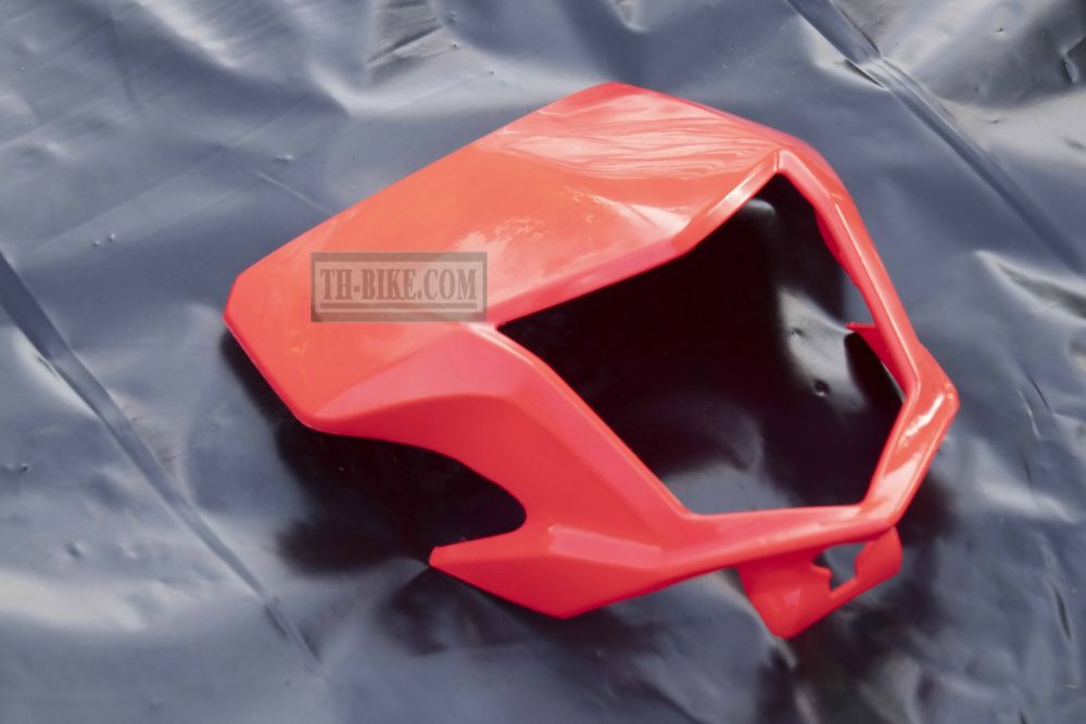 61301-KZZ-900ZD 61140-KZZ-N00ZB. VISOR, FR. Honda CRF250L-M. RED