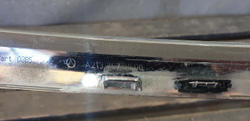 Молдинг крышки багажника Mercedes E-Class (W213) 16-20 Б/У Оригинал a2137570000