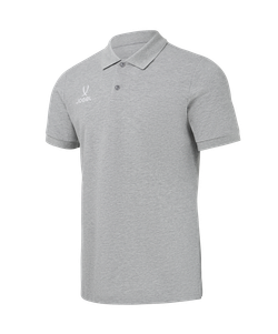 Поло Jogel ESSENTIAL Cotton Polo, серый меланж 91m