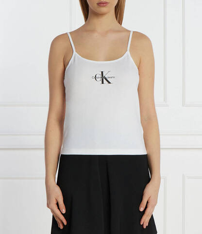 Топ Calvin Klein Jeans - белый(J20J223105)