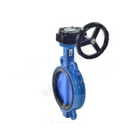 Затвор дисковый поворотный чугун 2010R Ду 250 Ру10/16 межфл с редуктором диск чугун манжета EPDM EURO Benarmo