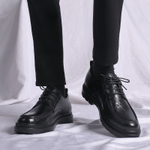 AAA SINCE 1955 Cow Split Leather Casual Shoes Men"s