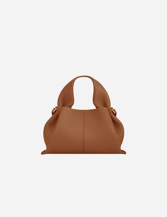 Сумка Polene Numéro Neuf Mini Edition Textured Camel