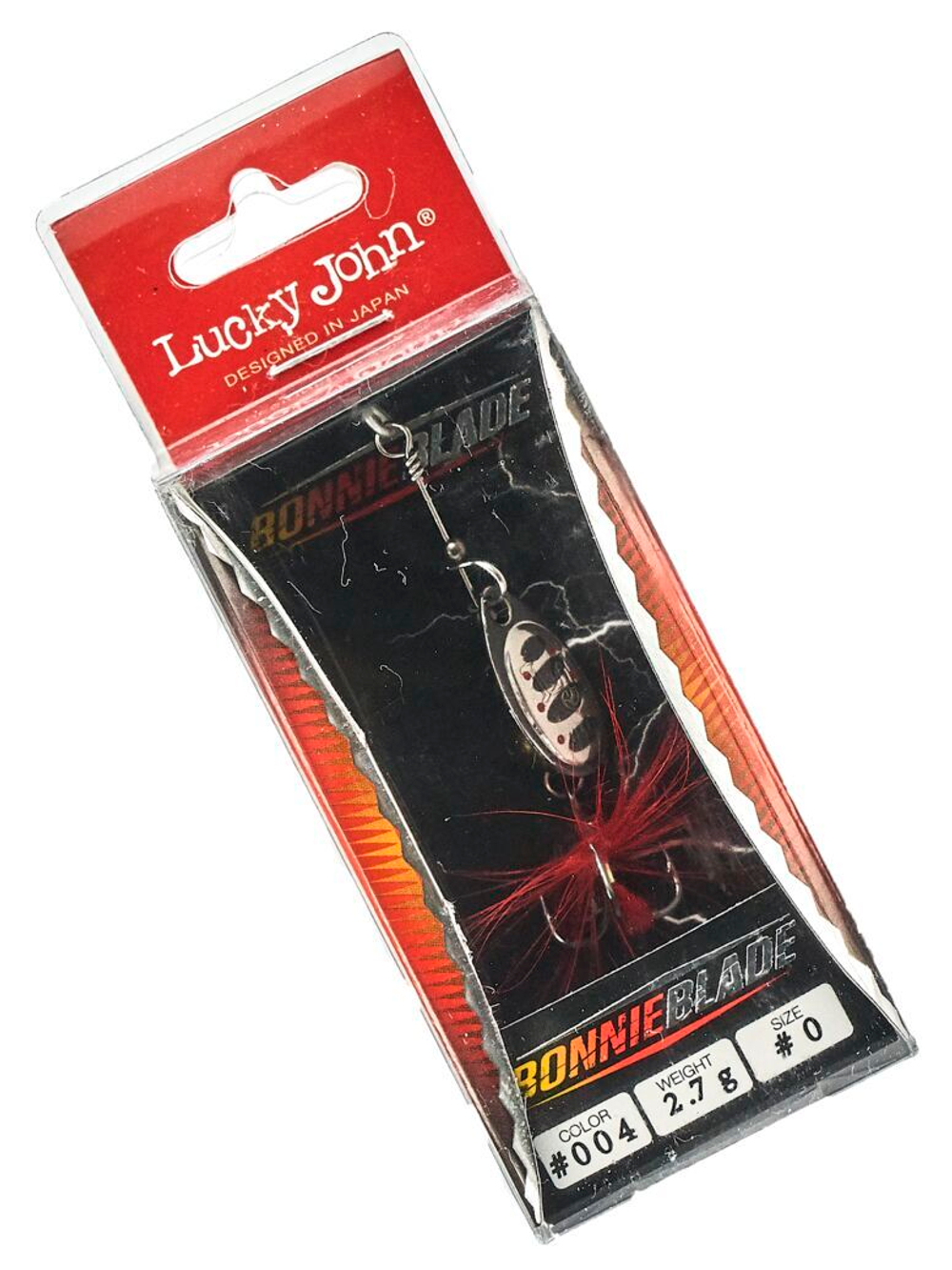 Блесна вращающаяся Lucky John BONNIE BLADE 00 02.7г 004 в блистере