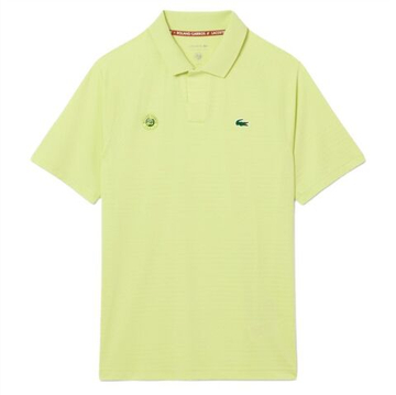 Мужское теннисное поло Lacoste Roland-Garros Edition - pistachio green