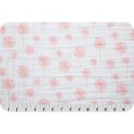 Ткань для пэчворка Peppy Embrace (марлевка), отрез 100х125 см, 120 г/м², premier dandelion coral, Shannon Fabrics