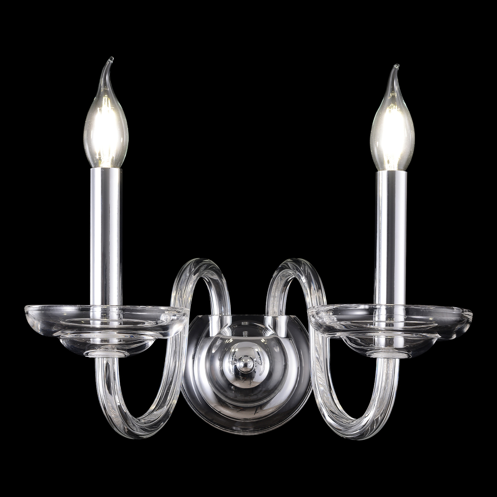 Настенный светильник Crystal Lux ARABESQUE AP2 CHROME