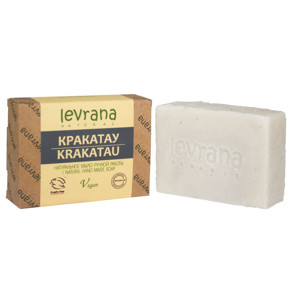 Кракатау, натуральное мыло 100гр.(+/-10гр.) (Levrana)
