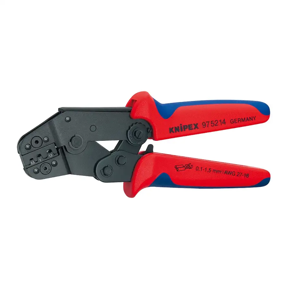 Клещи зажимные для опрессовки чернёные 195 мм Knipex 97 52 14