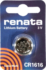 Элемент питания Renata CR 1616 (комплект 2 шт)