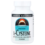 Source Naturals, L-цистеин в порошке, в свободной форме, 100 г (3,53 унции)