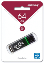 Флеш-накопитель 64 Gb Smartbuy Glossy Grey 3.0