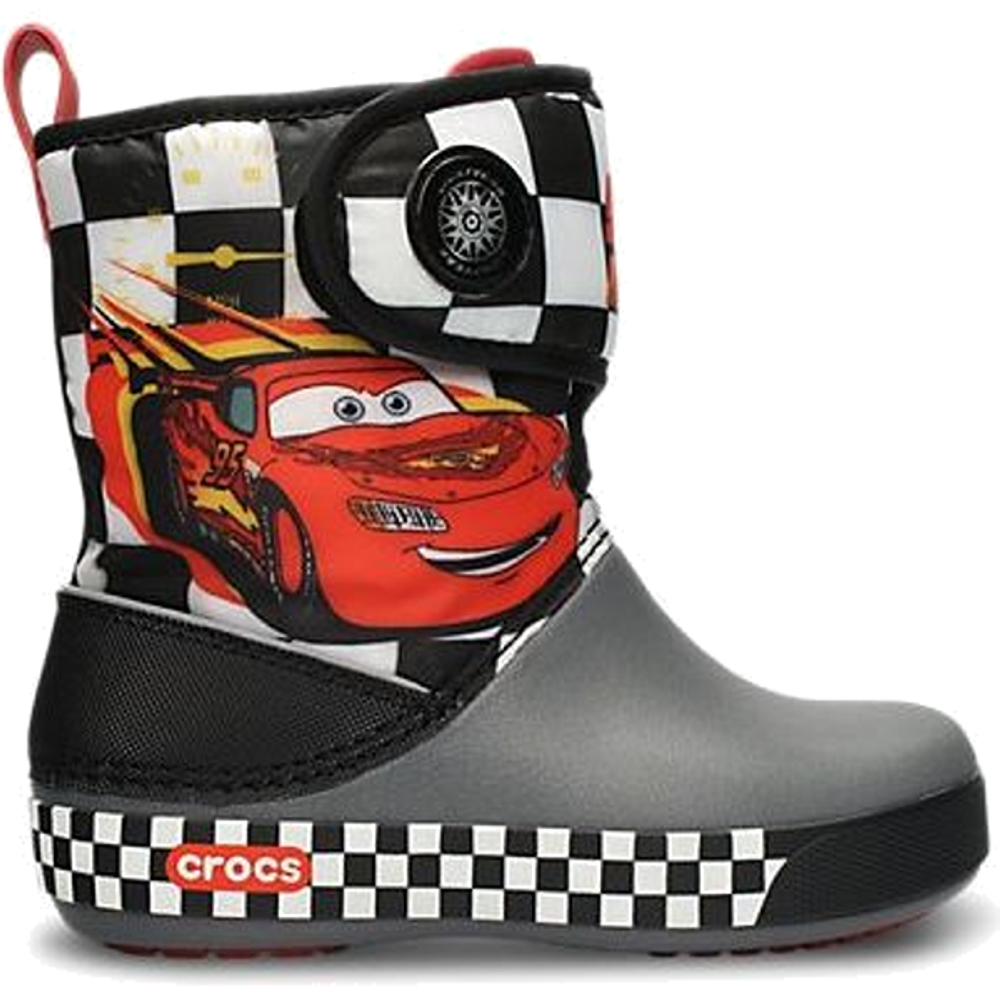 Crocs Kids Crocband Cars Gust Boot Lightning McQueen