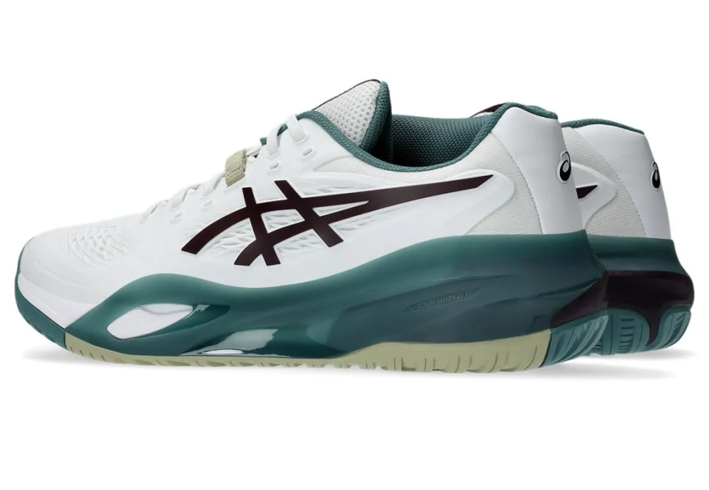 Теннисные кроссовки Asics Gel-Resolution X - white/dark aubergine
