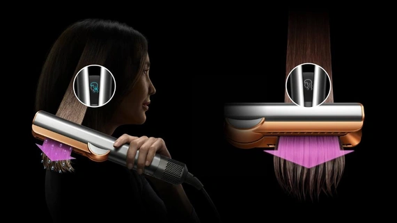 Выпрямитель Dyson Airstrait HT01 Red Velvet/Gold [IN]