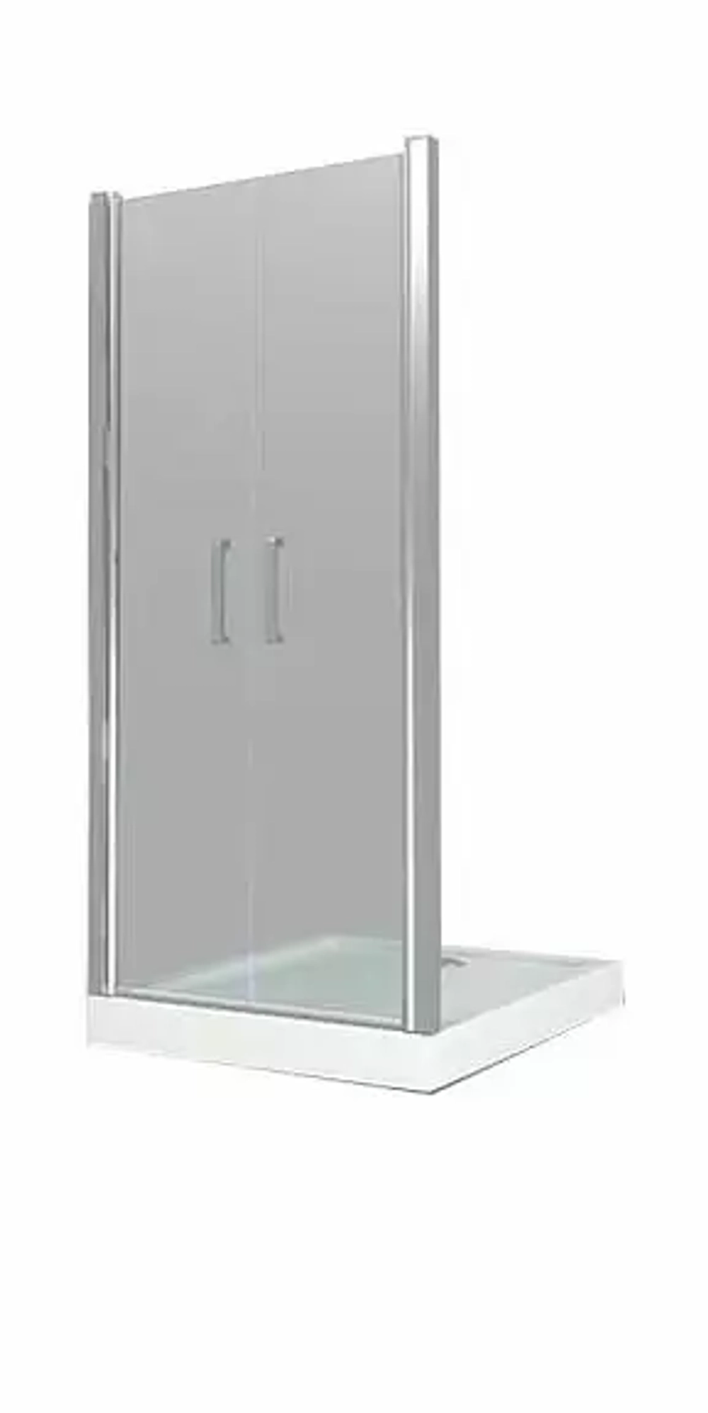 Душевая дверь в нишу Bas Infinity SD-80-G-CH 80*185 без поддона