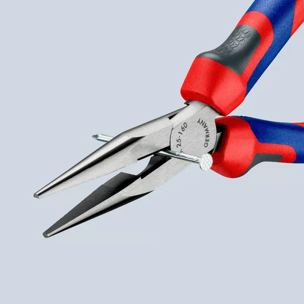 Длинногубцы чернёные 160 мм Knipex 25 02 160