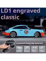 Радиоуправляемая машина для дрифта LD RC масштаб 1:18 2WD 2.4G Porsche 911 - 1898 Blue c гироскопом