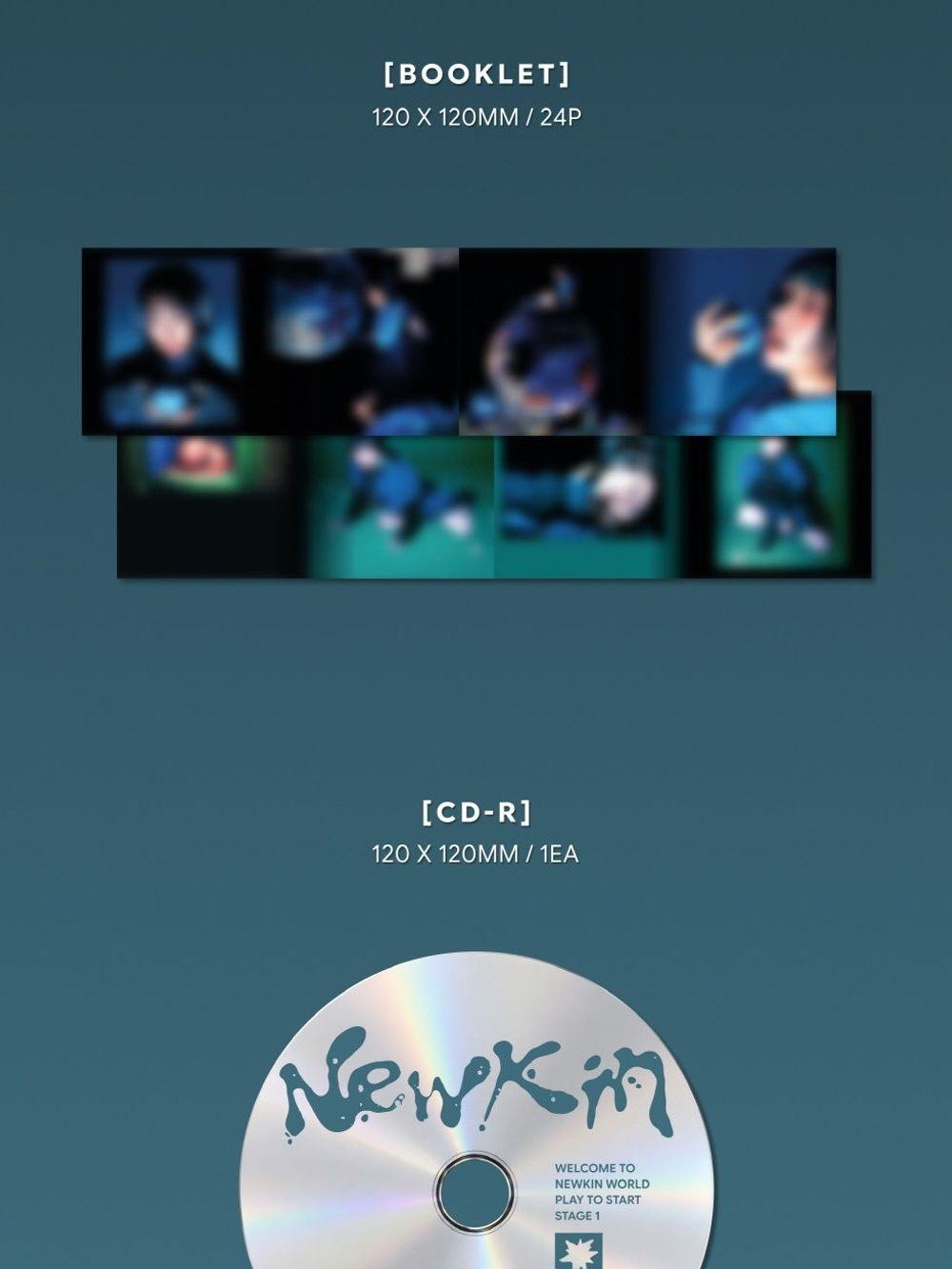 (ПРЕДЗАКАЗ) Альбом NewKin - LOG IN: ERROR 1st Album 2 Version SET