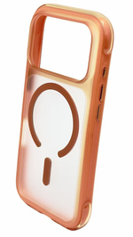 Накладка для i-Phone 17 Pro Max Keephone Monica Airbag оранжево-прозрачный