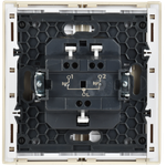 FORTE&PIANO Выключатель жалюзи 10А FP411 ваниль IEK