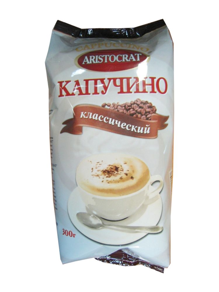 Растворимый кофе Aristocrat Капучино классический 300 г x 2 шт
