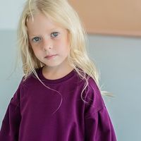 Платье свободного кроя "Слива"