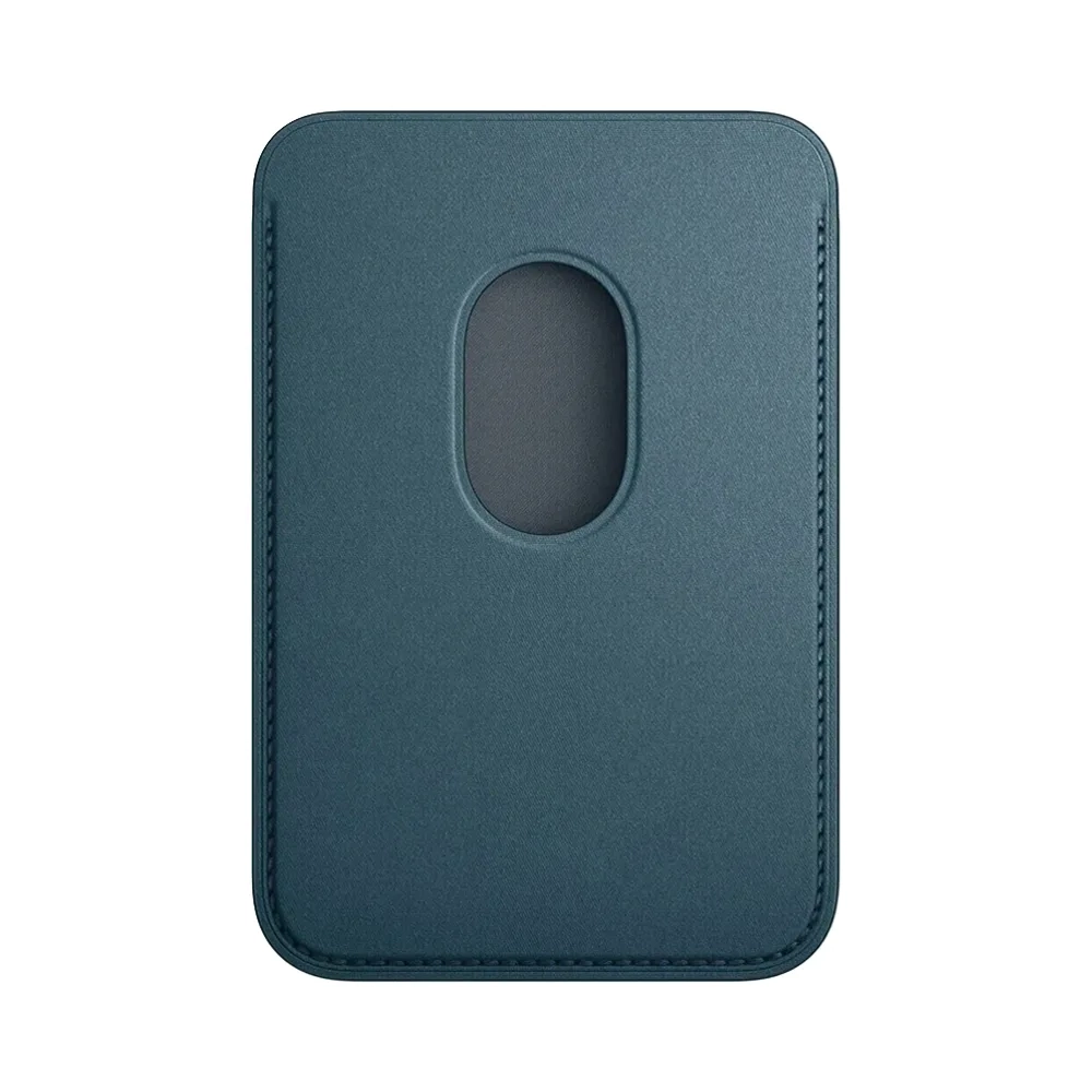 Тканевый чехол-бумажник с поддержкой MagSafe Apple FineWoven Wallet (2023), Pacific Blue (Тихоокеанский синий)