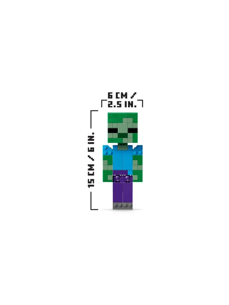 Конструктор Minecraft 21582 Зомби-наездник