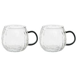 Набор стеклянных кружек Crystal, 2 шт.