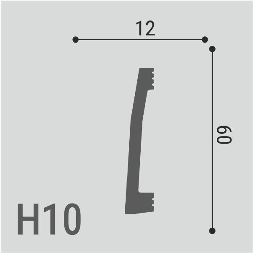 Плинтус Н 10