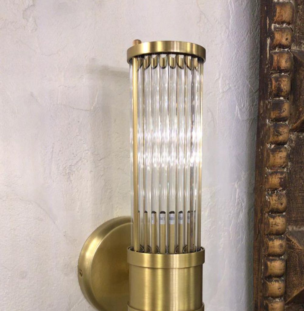 Настенный светильник Allen 7002 brass