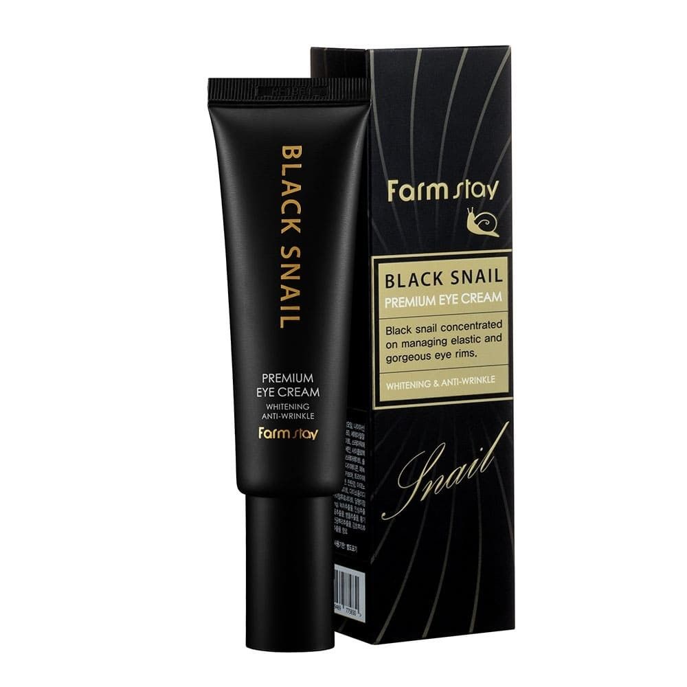 Farmstay Крем для кожи вокруг глаз с муцином черной улитки Black Snail Premium Eye Cream, 50 мл