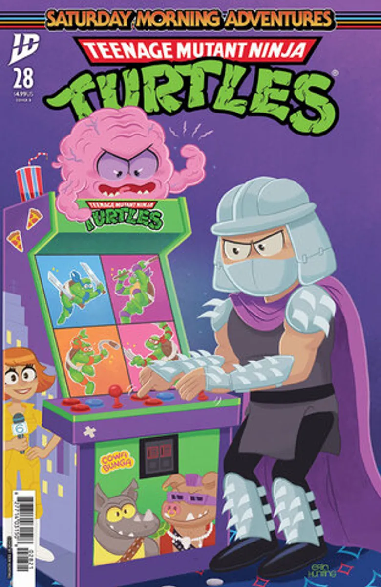 Teenage Mutant Ninja Turtles Saturday Morning Adventures Continued #28 (Cover B)