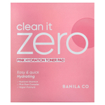Banila Co, Clean it Zero, увлажняющие салфетки с розовым тонером, 70 подушечек, 235 мл (7,94 жидк. унц.)