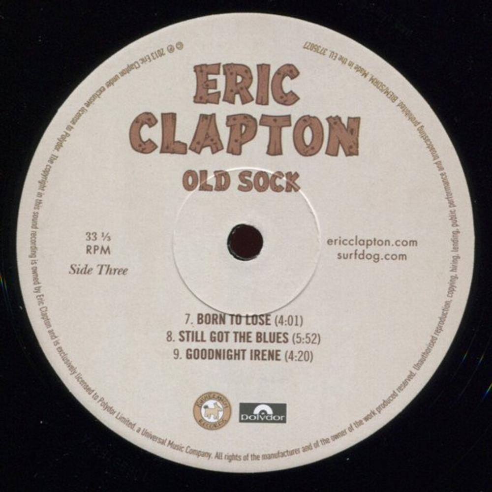 Eric Clapton / Old Sock (2LP)