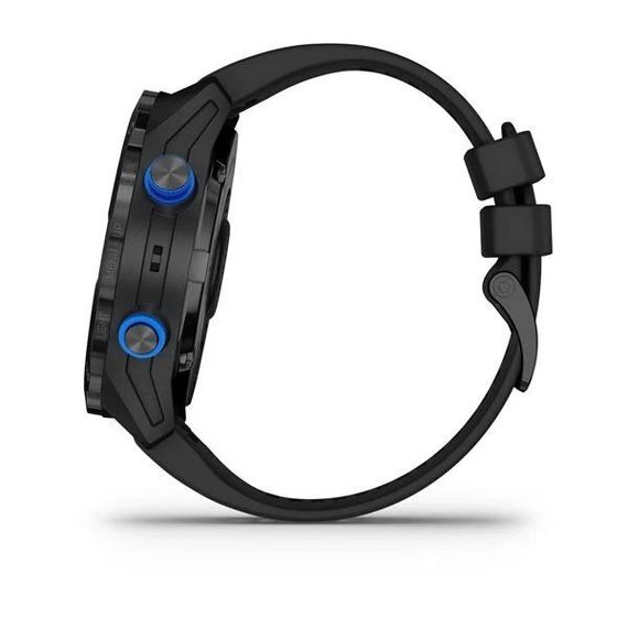 Комплект умные часы - дайвинг компьютер Garmin Descent MK2i DLC-покрытием и черным ремешком + датчик Descent T1