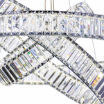 Citilux Чезаре CL338381 LED Люстра хрустальная с пультом Хром
