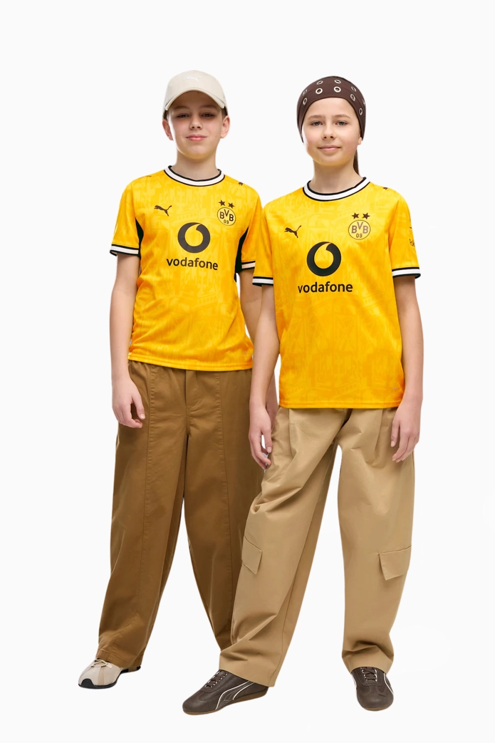 Футболка Puma Borussia Dortmund 26/27 Home Junior - желтый