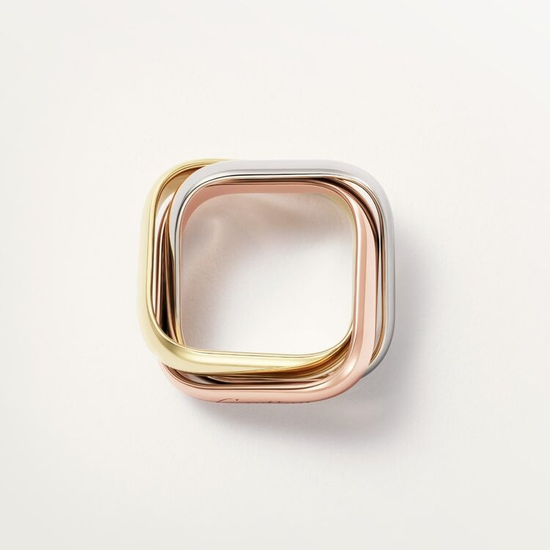 Cartier Trinity ring cushion-shaped large model